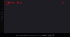 Desktop Screenshot of followred.com