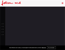 Tablet Screenshot of followred.com